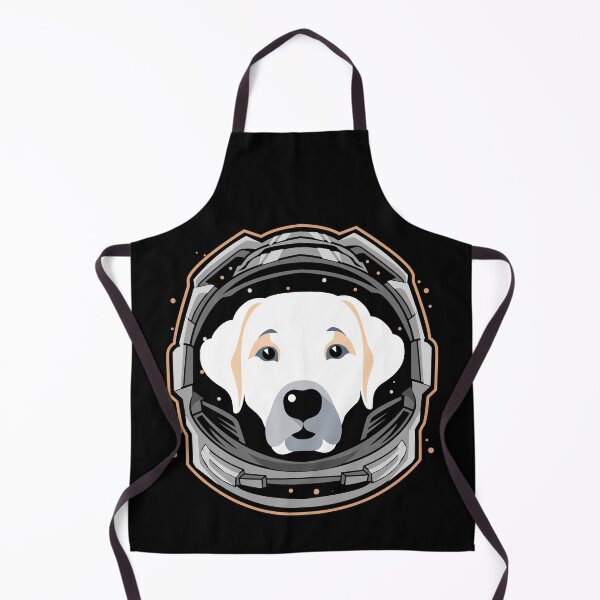 Item preview, cute labrador dog astronaut in space designed and sold by alaechamlal.