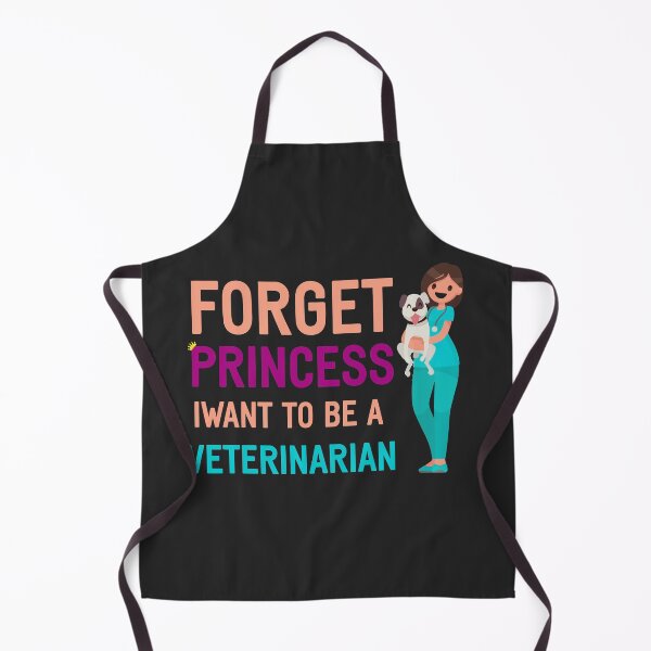 Item preview, Forget Princess I Want To Be A Veterinarian designed and sold by goodprints shop.