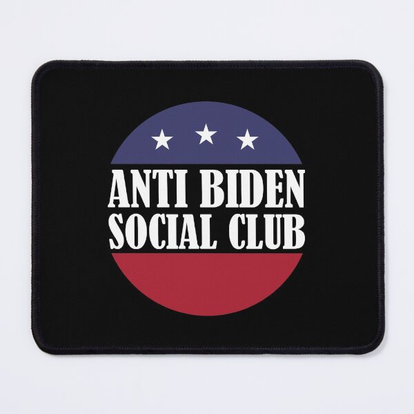 Item preview, Anti Biden Social Club, American Flag Design designed and sold by notasimp.