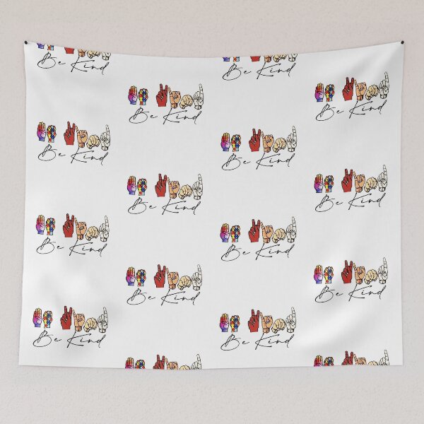 Item preview, Be Kind Sign Language designed and sold by crackdesign11.
