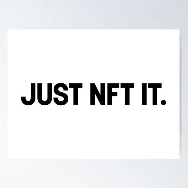 Item preview, Just NFT It (Black) designed and sold by STUDIO-72.