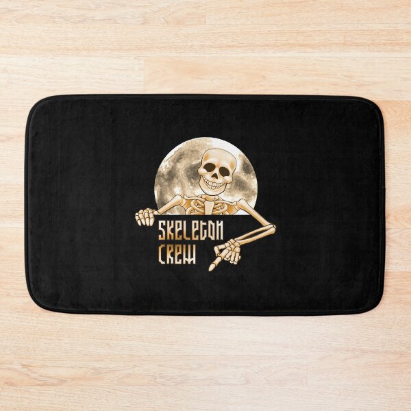 Item preview, Skeleton crew: service with a smile for a happy Halloween designed and sold by NaughtyGoose.
