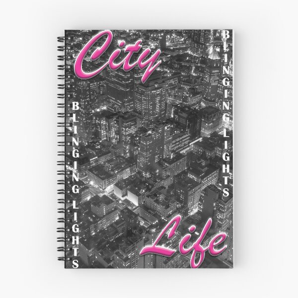 Item preview, City Life Blinding Lights Vintage Retro designed and sold by Koala Designs.
