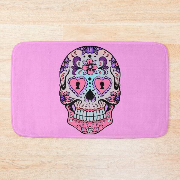 Item preview, Skull with floral designed and sold by NyengRepublic.