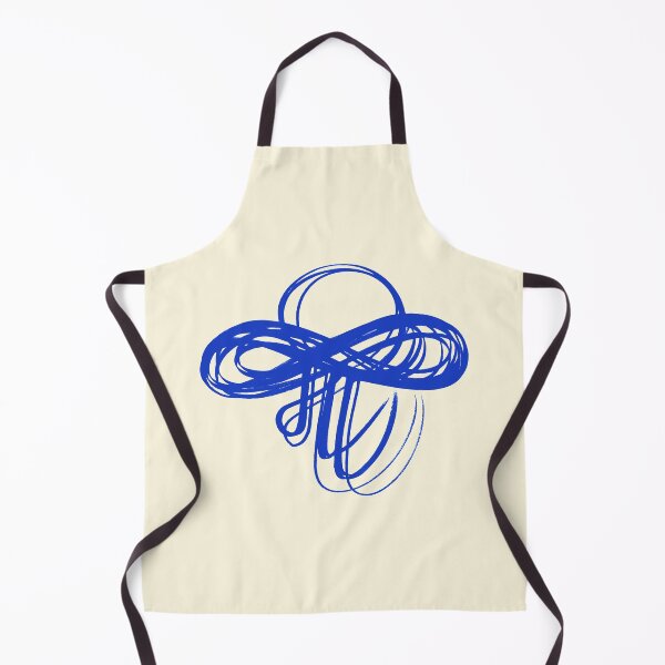 Item preview, Marathi Text Spells Like English Pronoun ME and the Meaning is I am. It is Combined with an Infinity Symbol to Express the thought that I am Infinite, I am Universe. Colored in Blue designed and sold by Wiggly Lines.