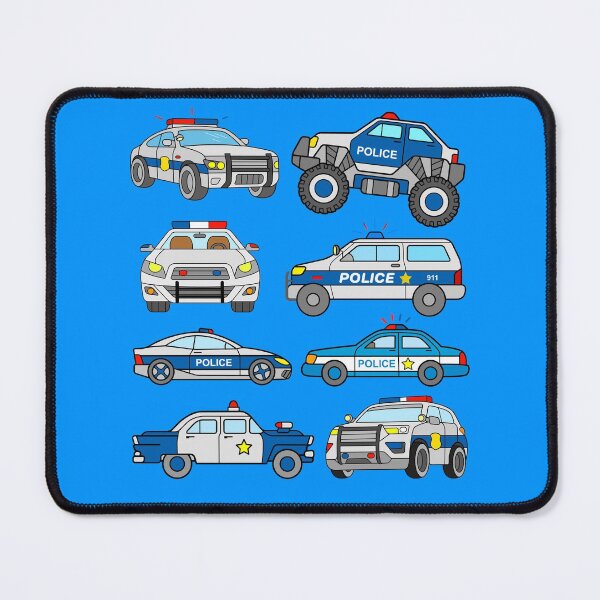 Item preview, Police Vehicles Cop Cars designed and sold by samshirts.