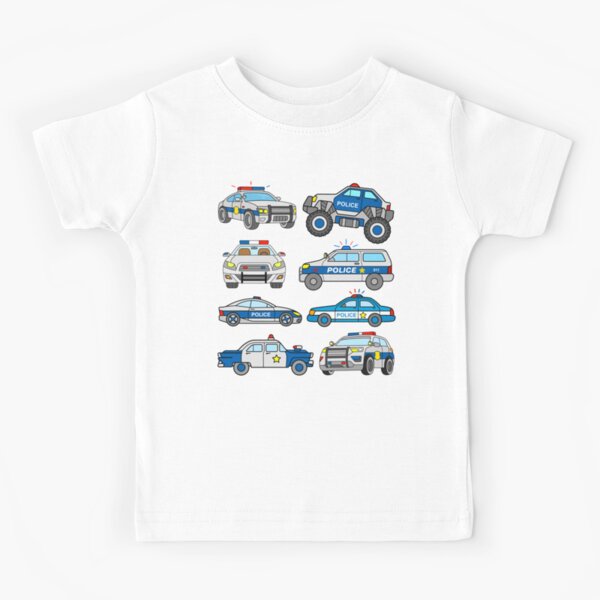 toddler police car shirt