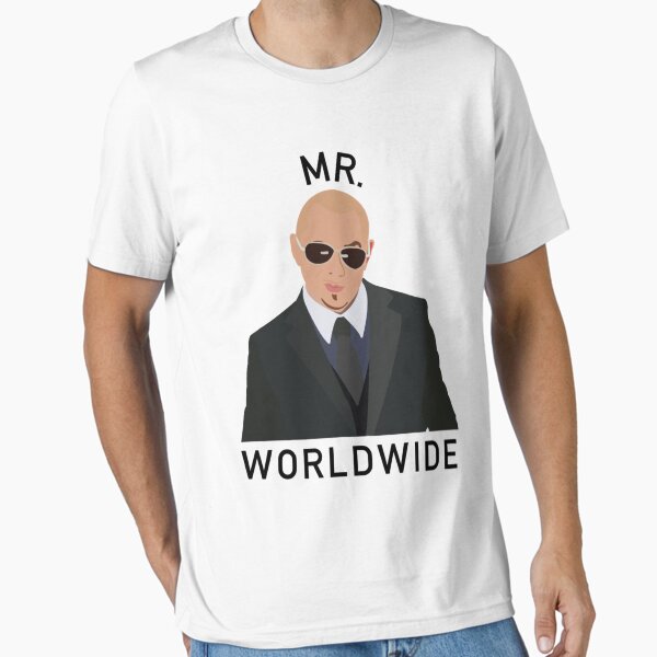 Vista previa del artículo con la obra «Pitbull Mr Worldwide», diseñado y vendido por SamaraBoyle.