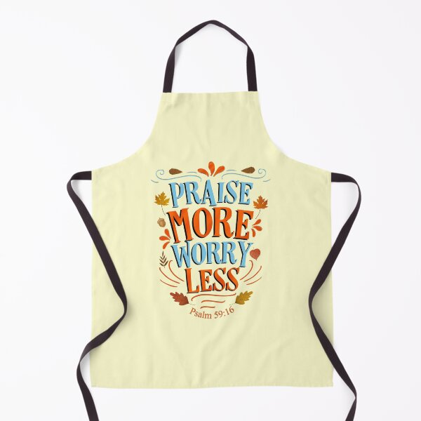 Item preview, Praise More Worry Less Psalm 59 Verse 16 designed and sold by MJDezigns.
