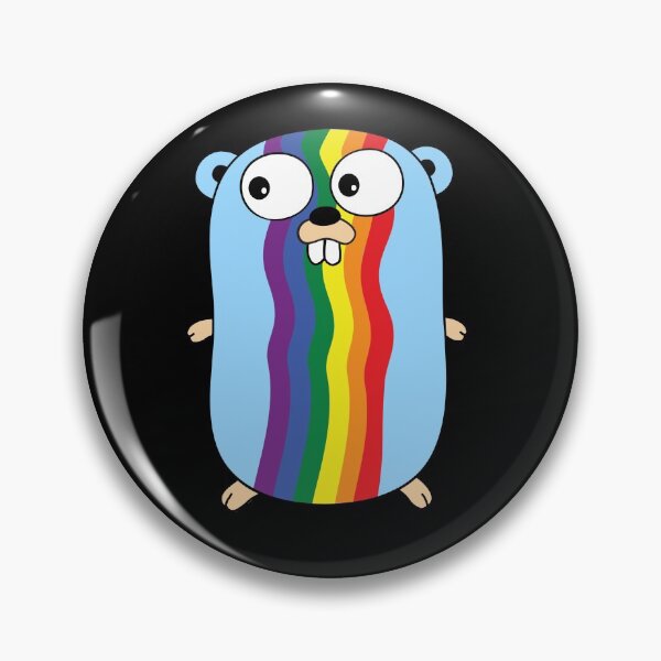 Item preview, The Go gopher in LGBT designed and sold by cookieandcode.