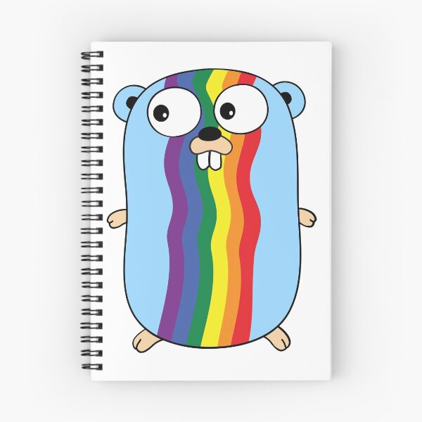Item preview, The Go gopher in LGBT designed and sold by cookieandcode.
