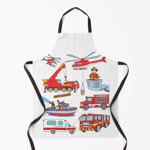 Item preview, Firetrucks Fireman Firefighter Vehicles designed and sold by samshirts.