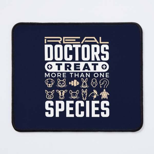 Item preview, Veterinarian Real Doctors Treat More Than One Species designed and sold by jaygo.