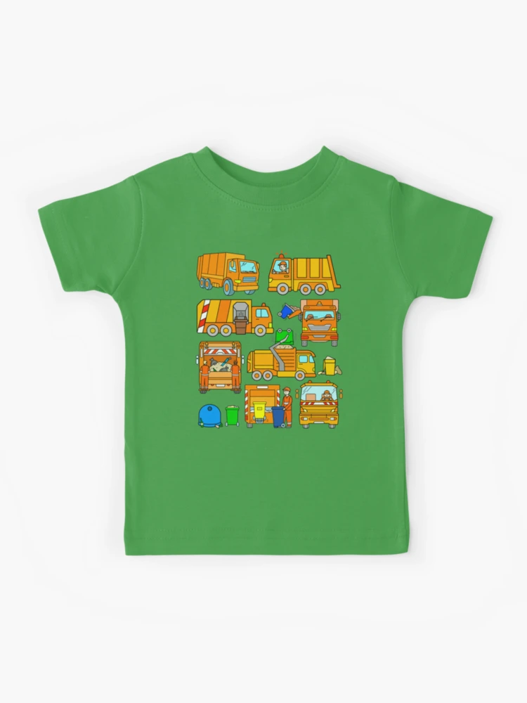 Kinder T-Shirt for Sale mit Müllabfuhr Müllauto Müllwagen von samshirts