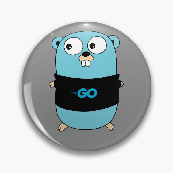 Item preview, Gopher - Golang Mascot in a black hoodie designed and sold by cookieandcode.