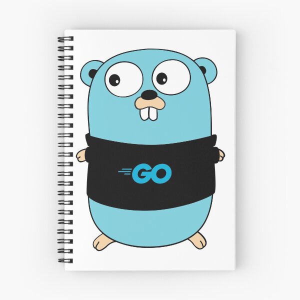 Item preview, Gopher - Golang Mascot in a black hoodie designed and sold by cookieandcode.
