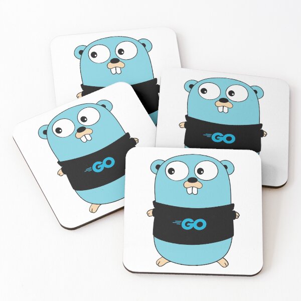 Item preview, Gopher - Golang Mascot in a black hoodie designed and sold by cookieandcode.
