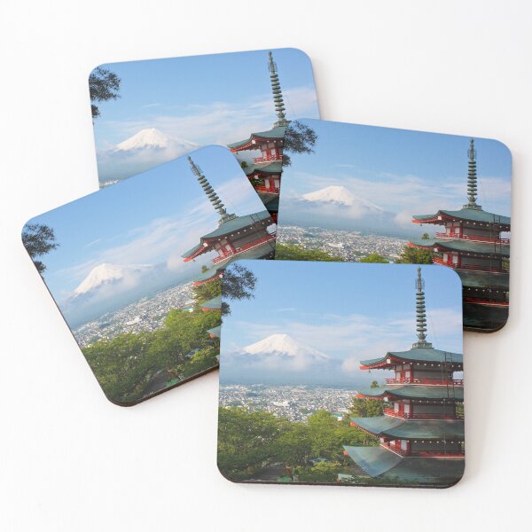 Item preview, Fujiyoshida Pagoda Temple, Japan Attractions, Japan Tourist Attractions, Japanese Attractions, Visit Japan Today designed and sold by nihontees.