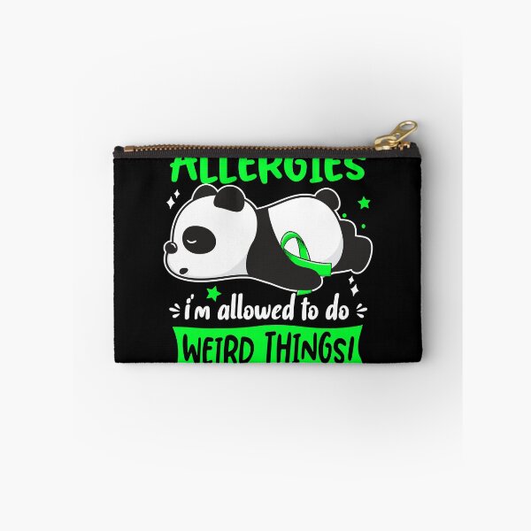 Item preview, Allergies Warrior I Have Allergies I Am Allowed To Do Weird Things! designed and sold by VICTORIANDREA.