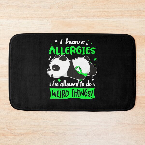Item preview, Allergies Warrior I Have Allergies I Am Allowed To Do Weird Things! designed and sold by VICTORIANDREA.