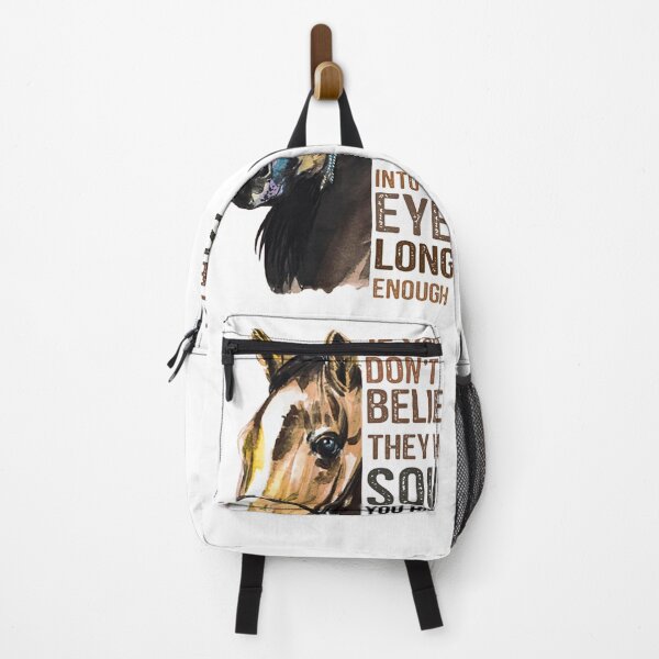 Item preview, If don't believe they have souls you haven't looked into their eyes long enough Horse lover tee designed and sold by CathysGrimes.