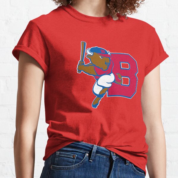 New Era Buffalo Bisons Stars & Striped Red T-Shirt