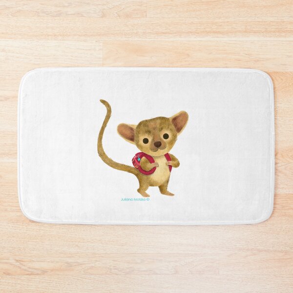 Item preview, Kinkajou with backpack designed and sold by julianamotzko.