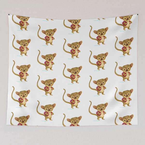 Item preview, Kinkajou with backpack designed and sold by julianamotzko.
