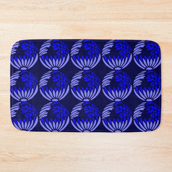 Item preview, Art nouveau blue ornamental balls designed and sold by aapshop.