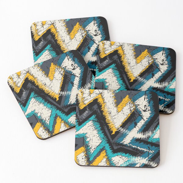 Item preview, Abstract seamless geometric background with curved geometry elements. Grunge texture pattern designed and sold by TeeFashionShop.