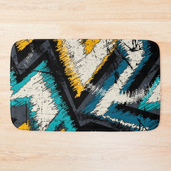 Item preview, Abstract seamless geometric background with curved geometry elements. Grunge texture pattern designed and sold by TeeFashionShop.