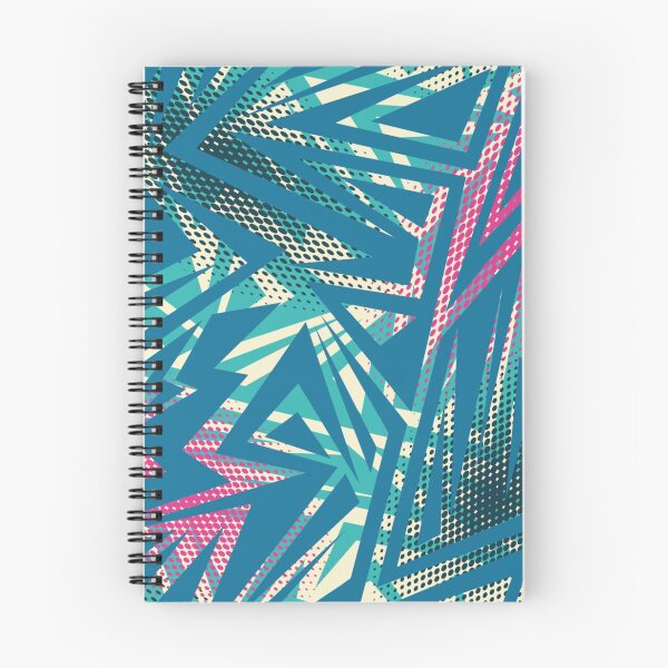 Item preview, Abstract urban pattern with curved geometry elements and dots designed and sold by TeeFashionShop.