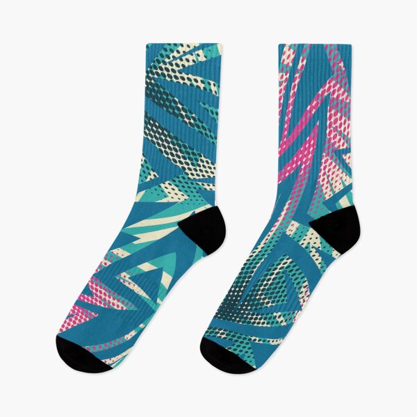 Item preview, Abstract urban pattern with curved geometry elements and dots designed and sold by TeeFashionShop.