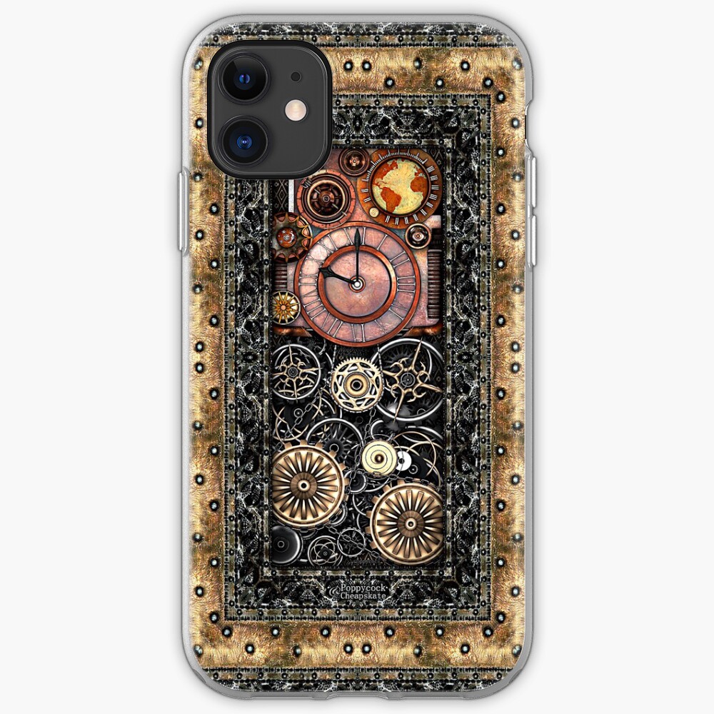 Infernal Steampunk Timepiece #2B Vintage Steampunk phone cases iPhone Case & Cover