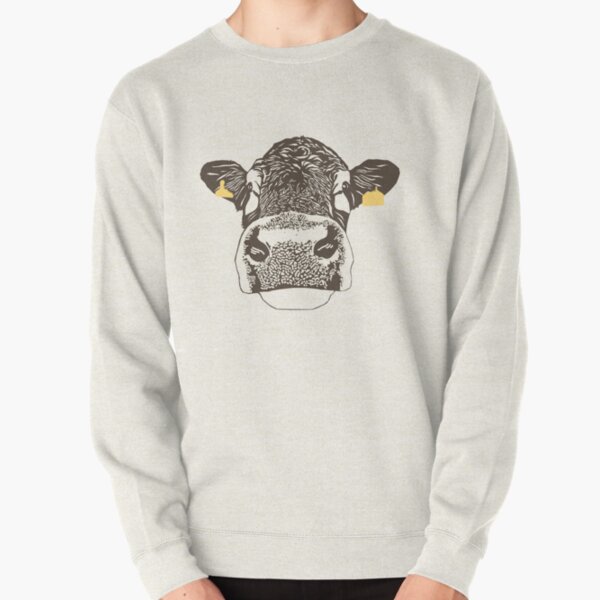 Lady Cow Pullover Sweatshirt
