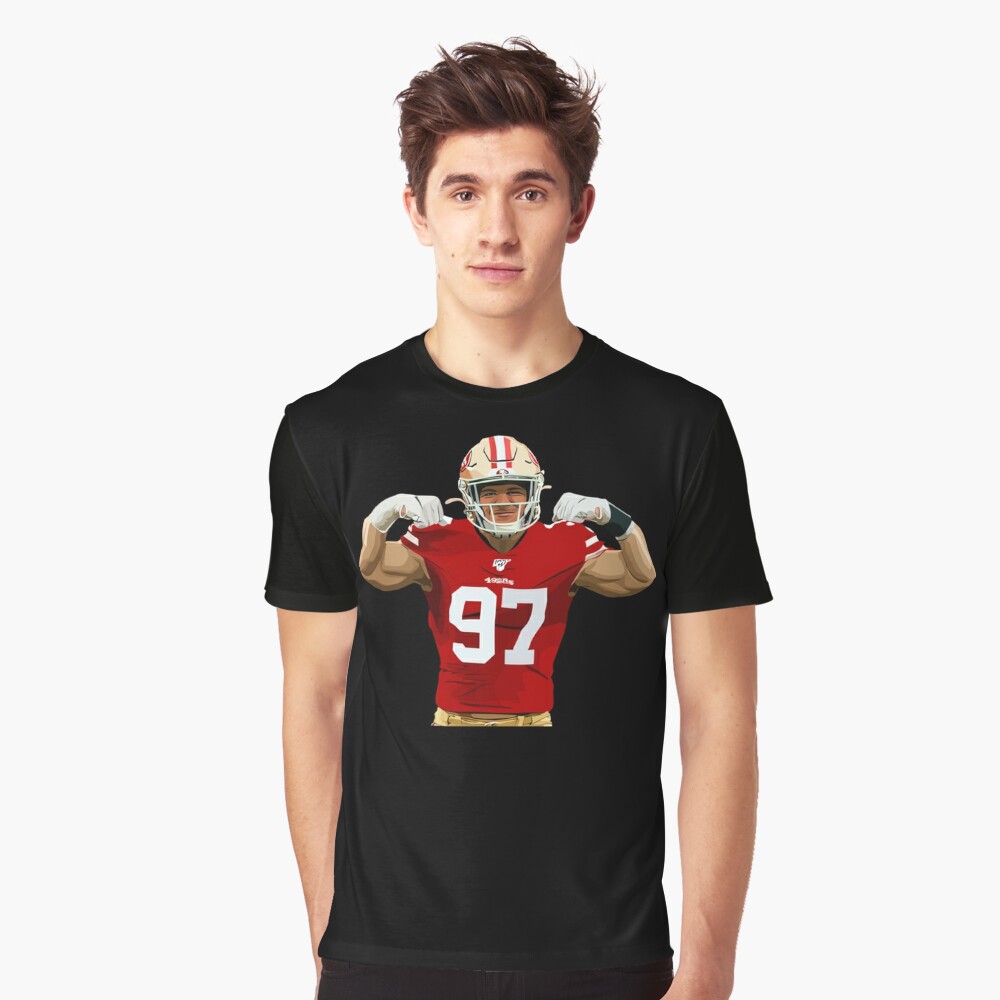 Rinkha Nick Bosa 97 Kids T-Shirt