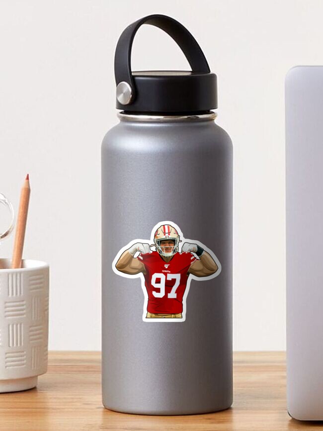 Nick Bosa 97 Strength  Sticker for Sale by TillmanHudson