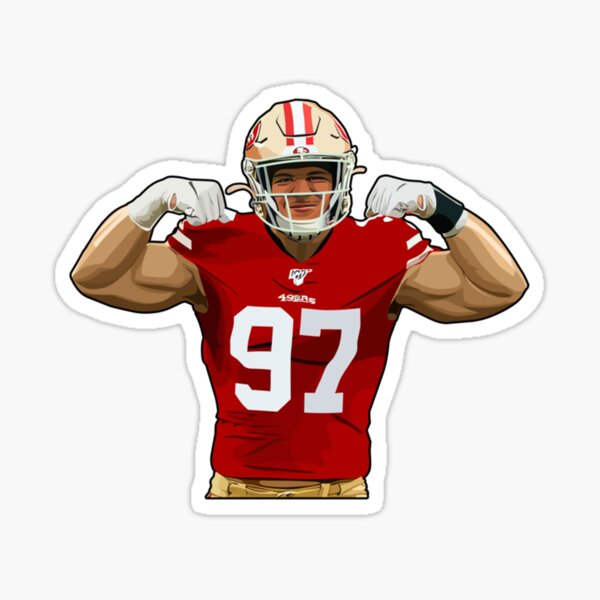 Fred Warner 49ers Sticker