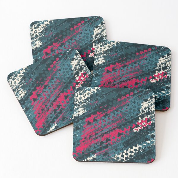 Item preview, Abstract geometric seamless pattern. Graphic vector. Racing background for vinyl wrap and decal. Grunge, neon texture pattern. designed and sold by TeeFashionShop.