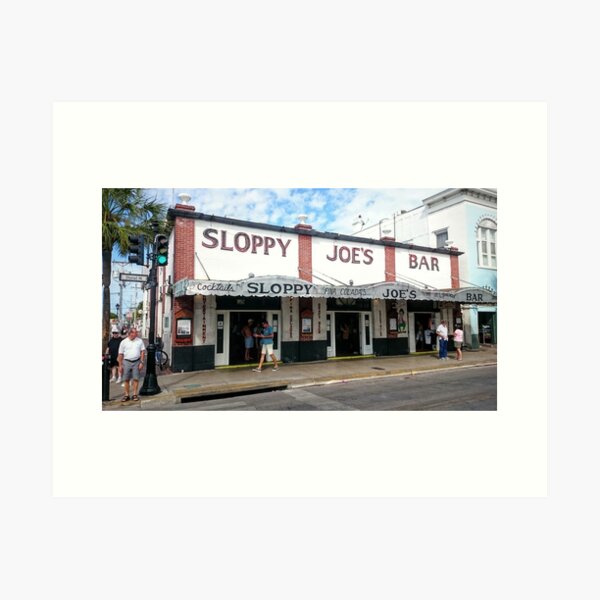 Sloppy Joe's Key West Art Print