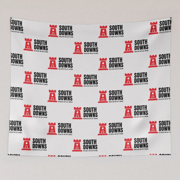 Item preview, South Downs Because We Get Down Red Tower Two   designed and sold by SamaraBoyle.