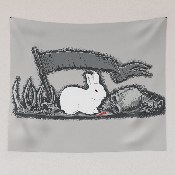 Item preview, Killer rabbit_v3 designed and sold by RagingSoxMonkey.