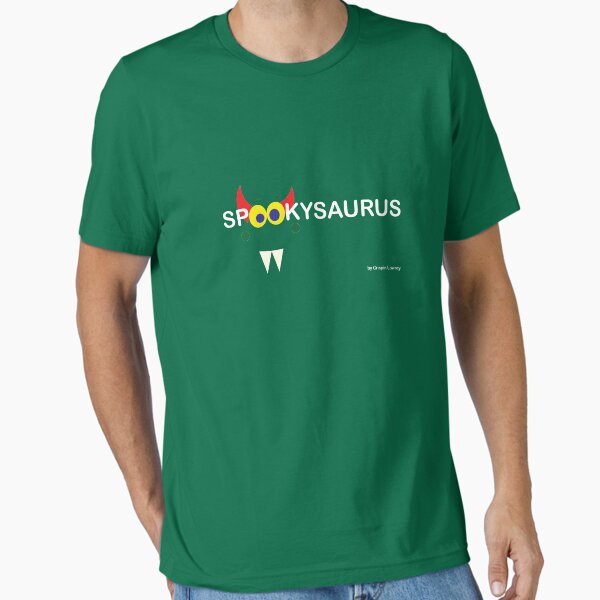 SPOOKYSAURUS LOGO (with authors name) Essential T-Shirt
