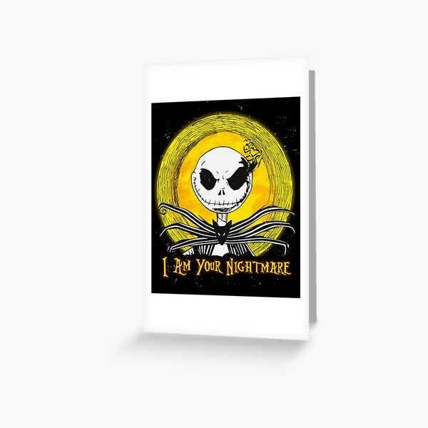 Artikel-Vorschau von Jack Skellington - Ich bin dein Albtraum, designt und verkauft von 11UponaTime.
