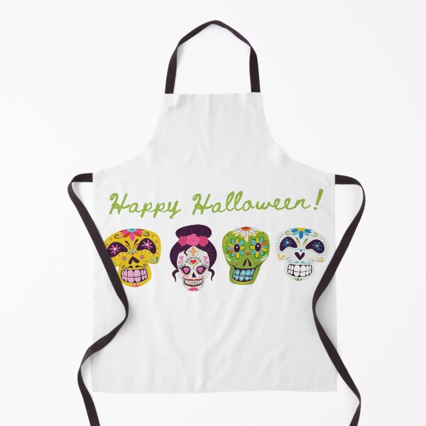Item preview, Happy Halloween Pretty Skulls designed and sold by ThePinkProject.