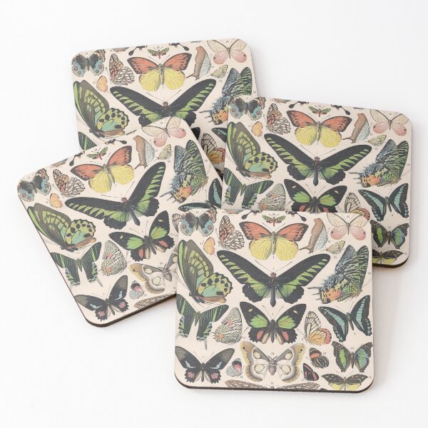 Item preview, //Adolphe Millot butterfly poster designed and sold by gregoryjwestbro.
