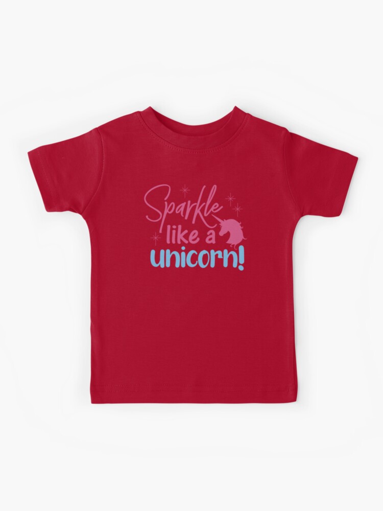 Kids Sparkle | Magical T-Shirt Redbubble Unicorn Sale by Word store-of-mimi for Like Vibes\