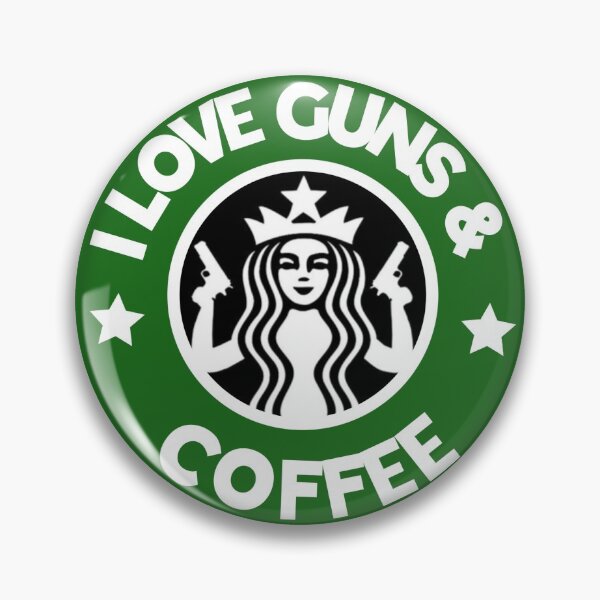 Item preview, Guns and coffee graphic design  designed and sold by Tim Dunaway.