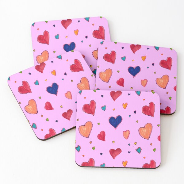 Item preview, Floating hearts  designed and sold by ArtistRebeccaLS.