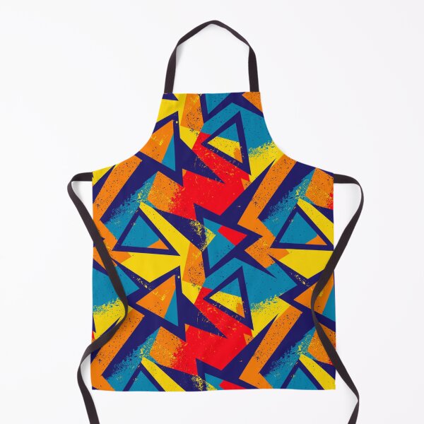 Item preview, Seamless abstract pattern with curved geometry elements and grunge spots designed and sold by TeeFashionShop.
